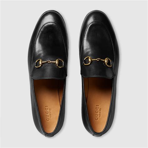 gucci black loafers women's